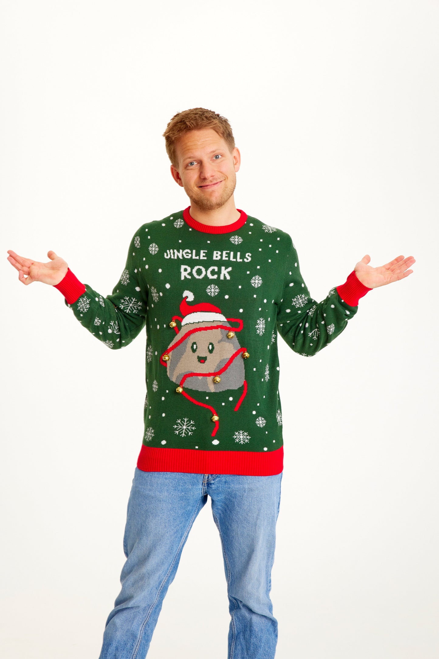 Weihnachtspullover Jingle Bells - IdealeKleiden