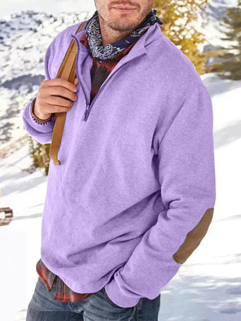 Herbst Pullover Reverskragen Damen