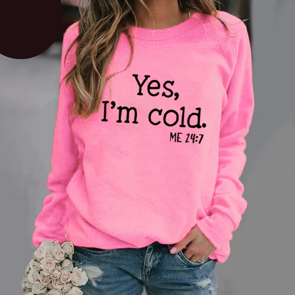 Herbst Pullover Damen Weich Bequem