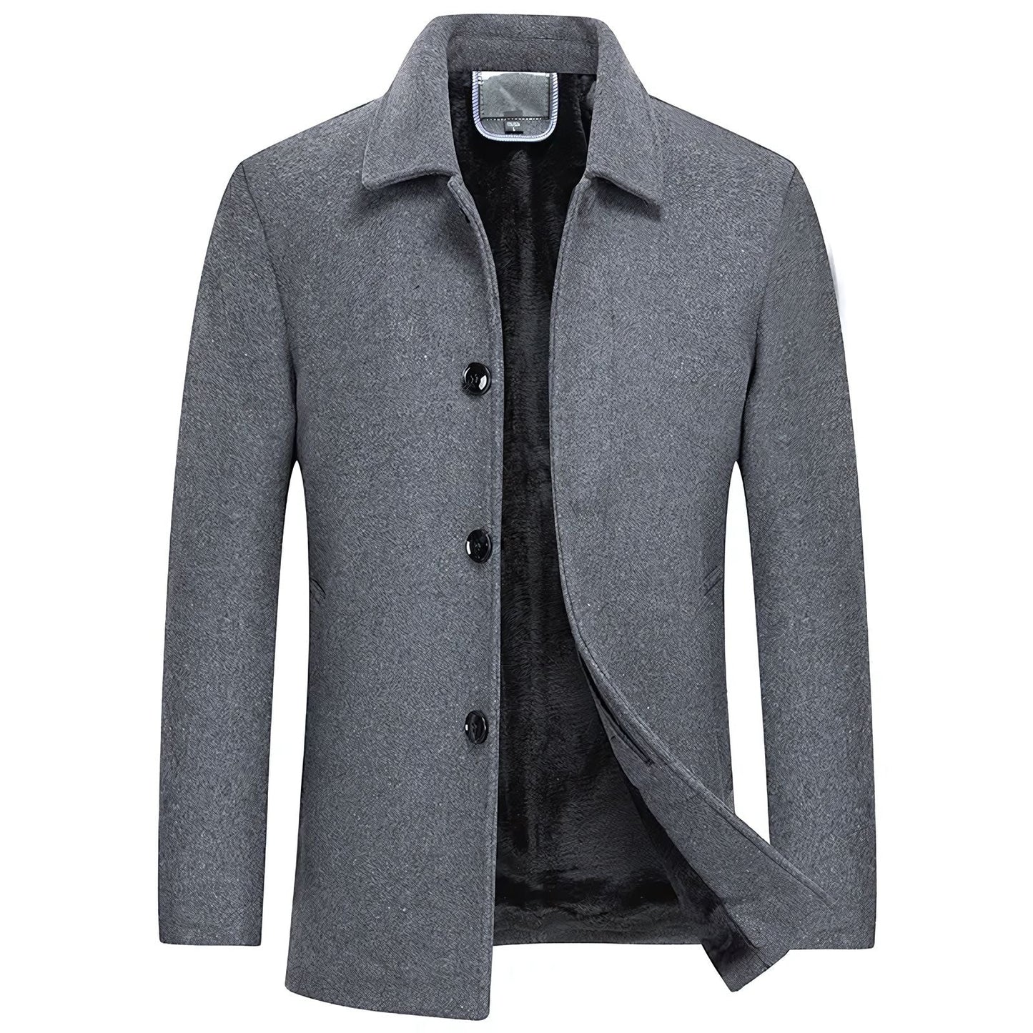 Klassischer Herren Trenchcoat Elegant Schnitt