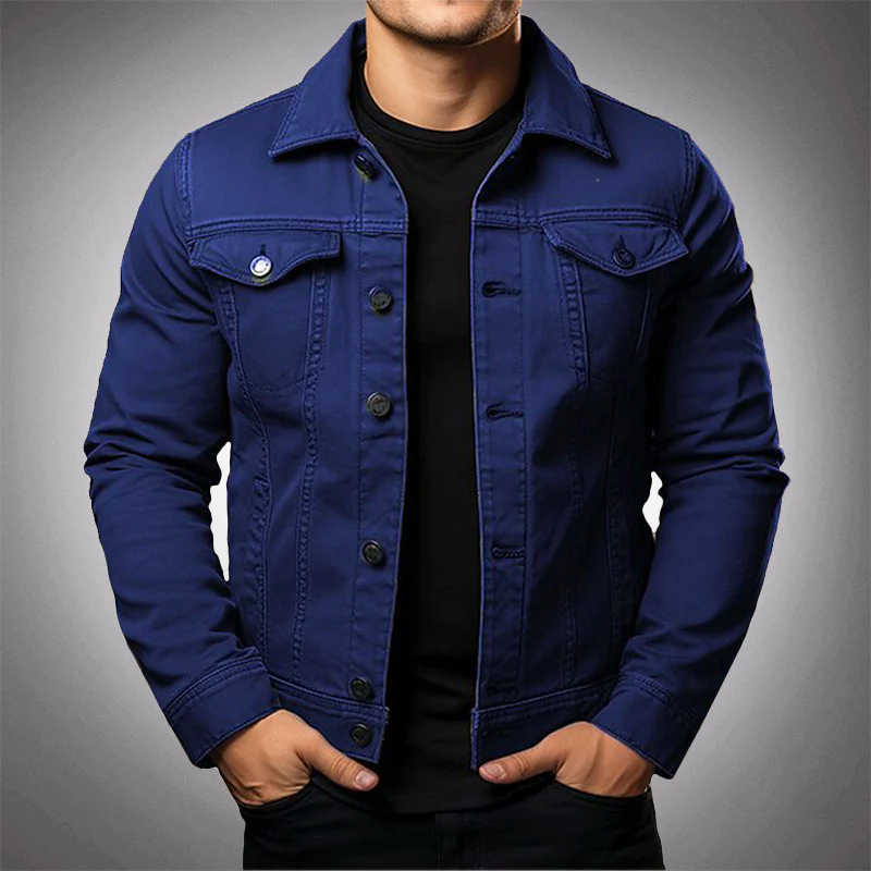 Frank Hardy Jeansjacke Trendy Herren