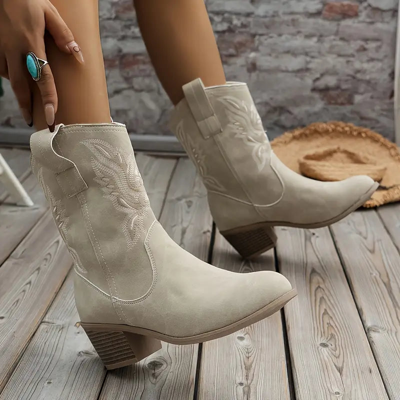 Stilvolle Damen Stiefeletten mit Absatz