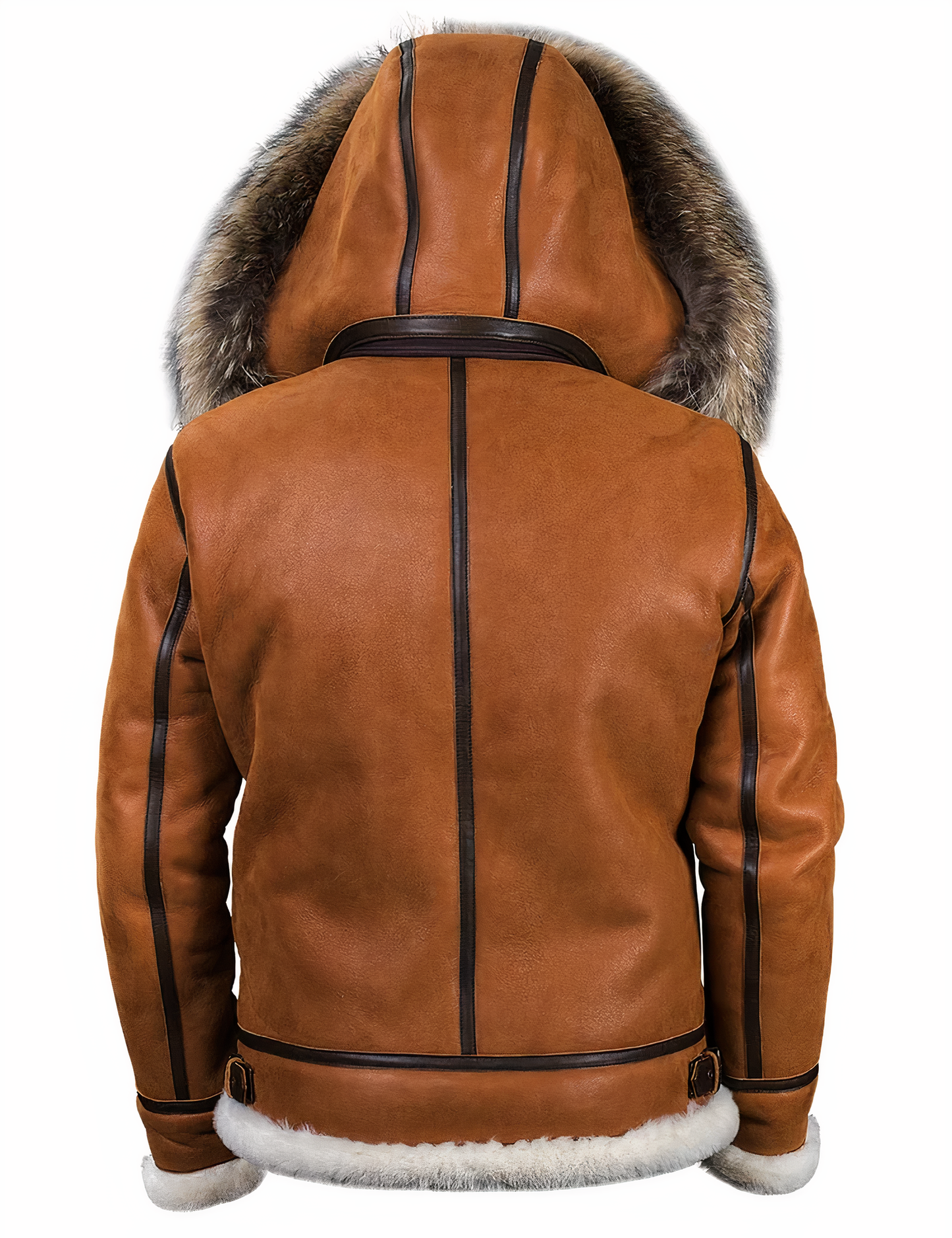Elegante Lederjacke Winter - IdealeKleiden
