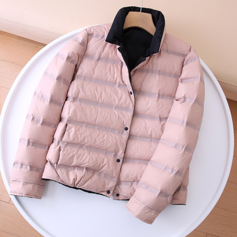 Schmale Slimfit Jacke Zweifarbig