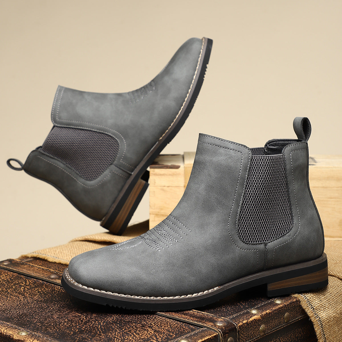 Herren Stiefel Robust Winterstiefel