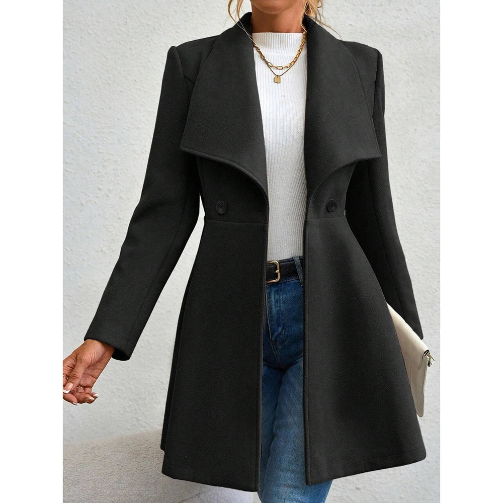 Damen Winterjacke Langarm Warm und Stylish