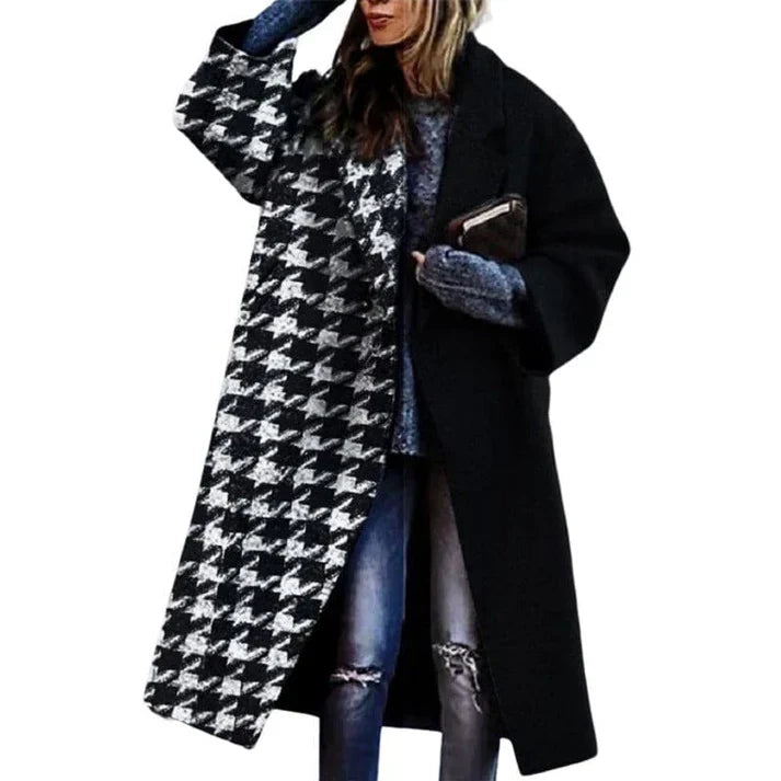 Langer Wollmantel Damen Warm Bezaubernde Farben