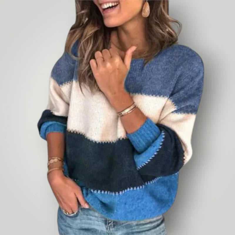 Damen Pullover Warm Modern Strick