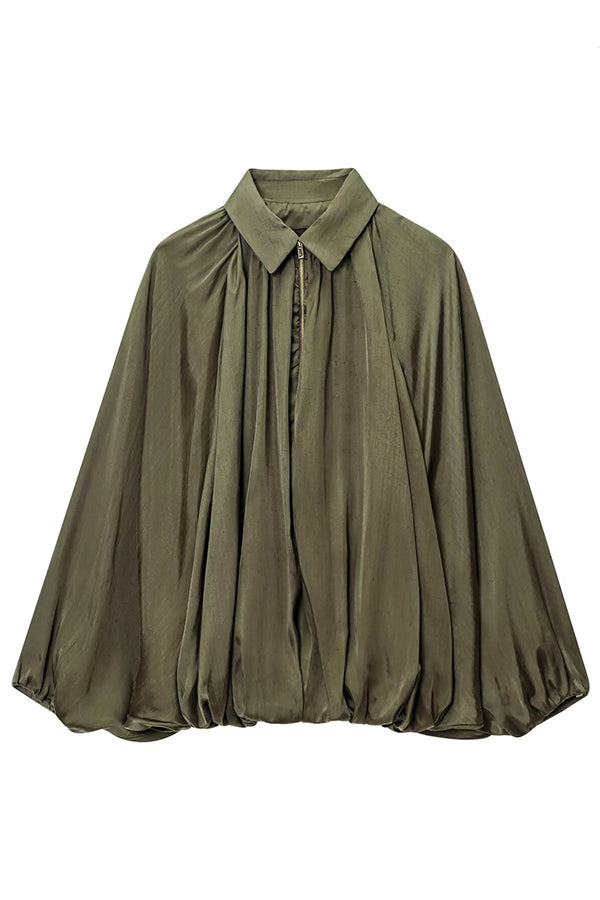 Stylische Damenjacke Langärmlig Revers Schick