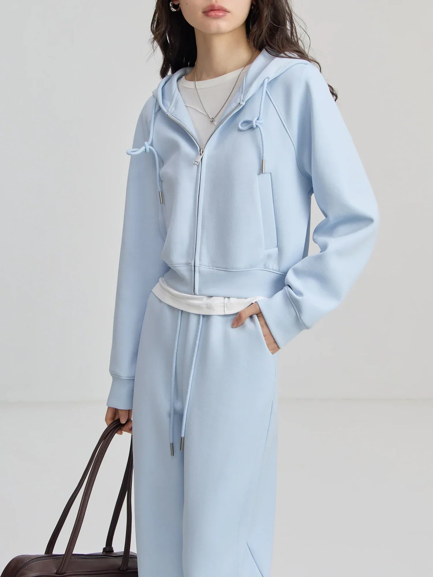 Damenschwarm Damen Sweater Set Cardigan Hose