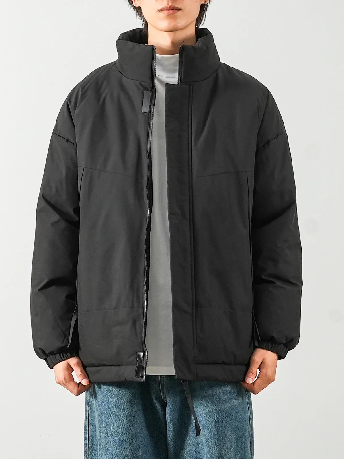 Warme Winterjacke Wasserdicht Isoliert