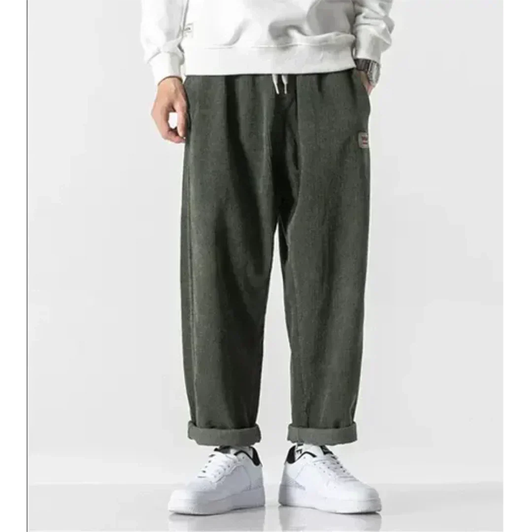 Herren Cordhose Oversized Bequem Weich
