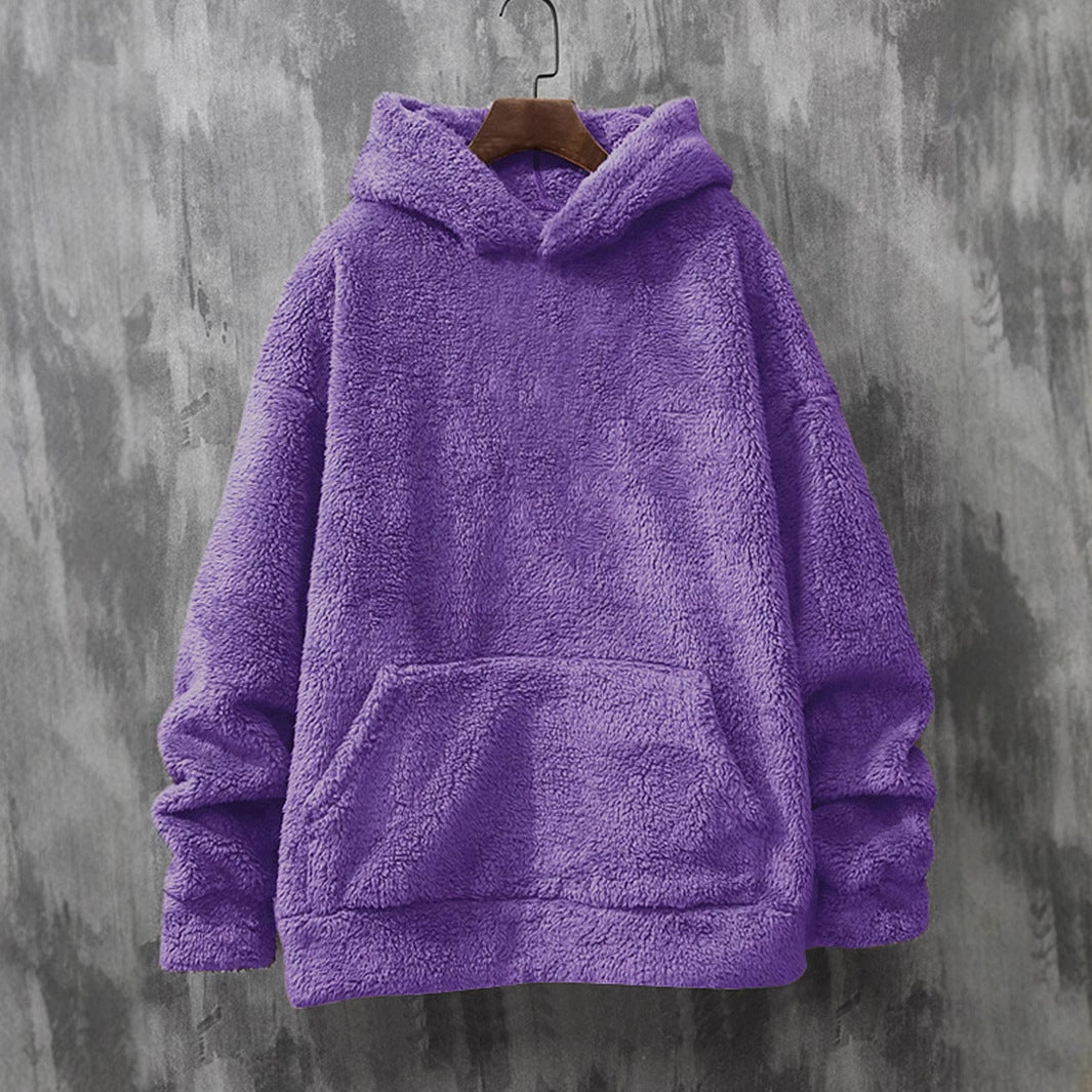 Weiche Damen Fleece Hoodie Bequem Elegant