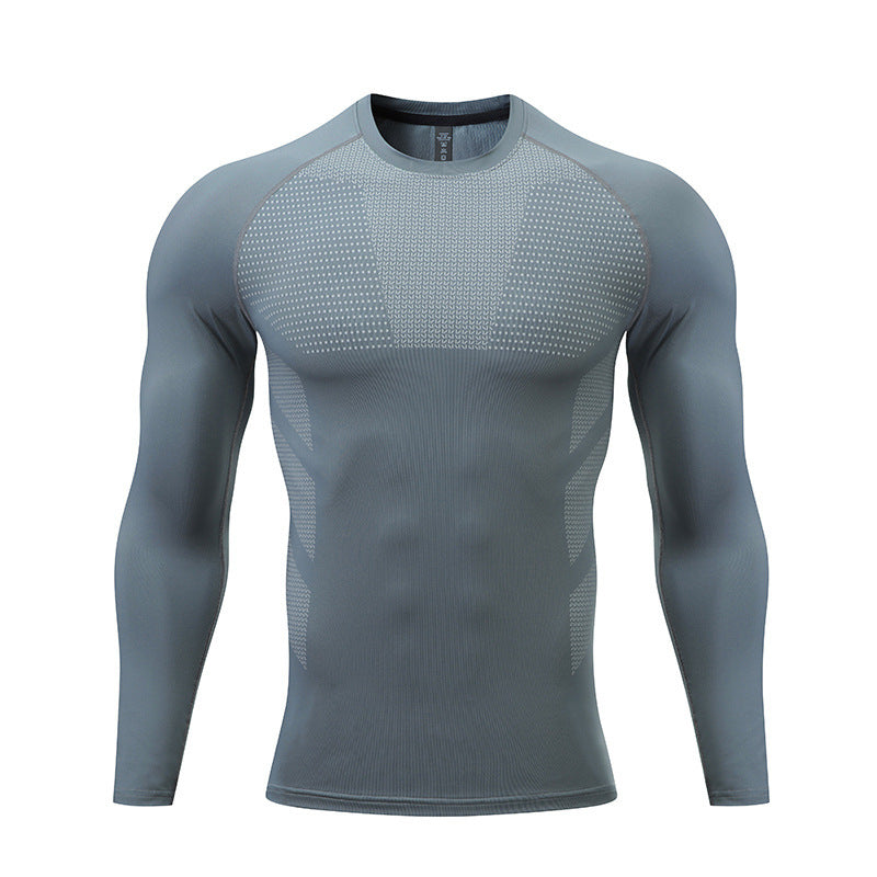 Herren Sportshirt Langarm Komfort Fit