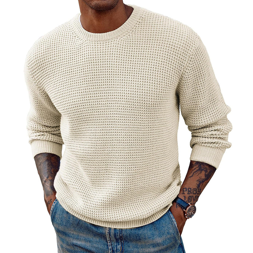 Herren Pullover Strukturiert Elegantes Design