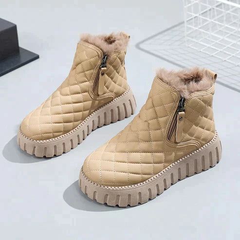 Damenschuhe Kaschmir Stiefel Winter