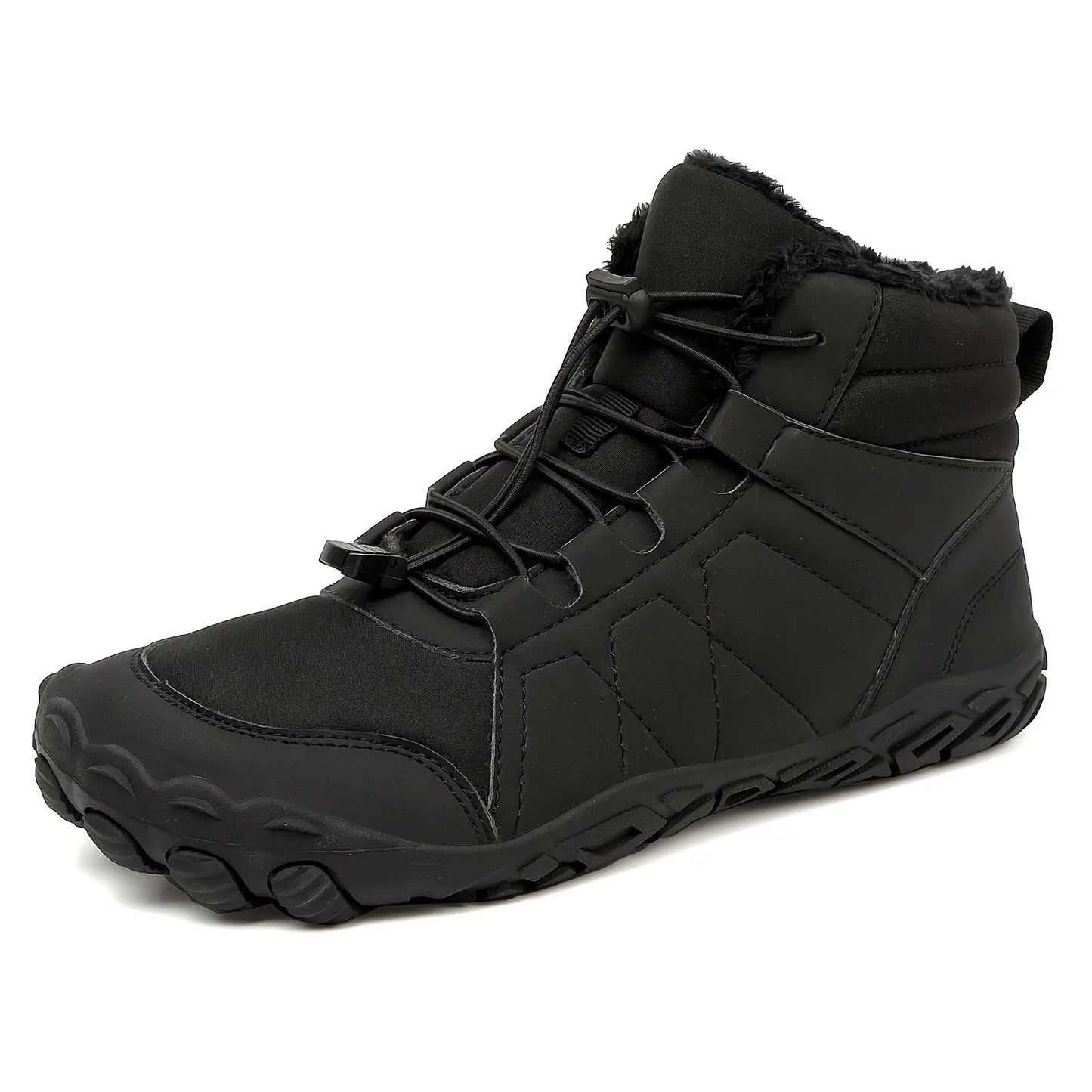 Weiche Barfußstiefel Damen Warm Rutschfest