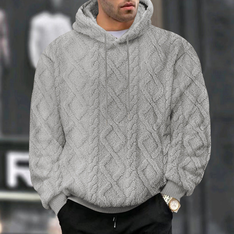 Herren Pullover Kuschelweich Strukturdesign