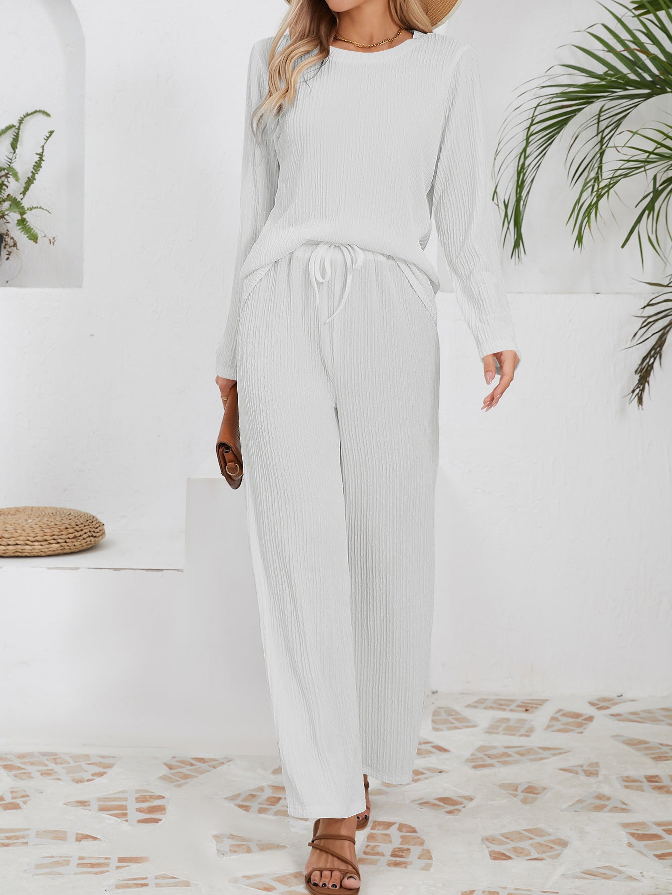 Damen Lounge Set Leicht Elastisch Komfortabel