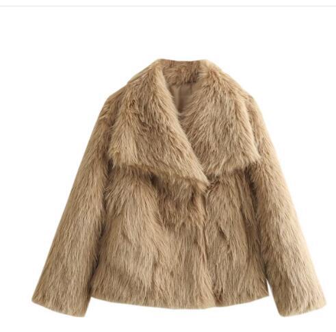 Kunstfelljacke Elegant Warm Damen