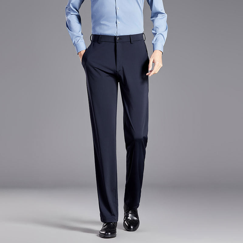 Elegante Anzughose Seide SlimFit