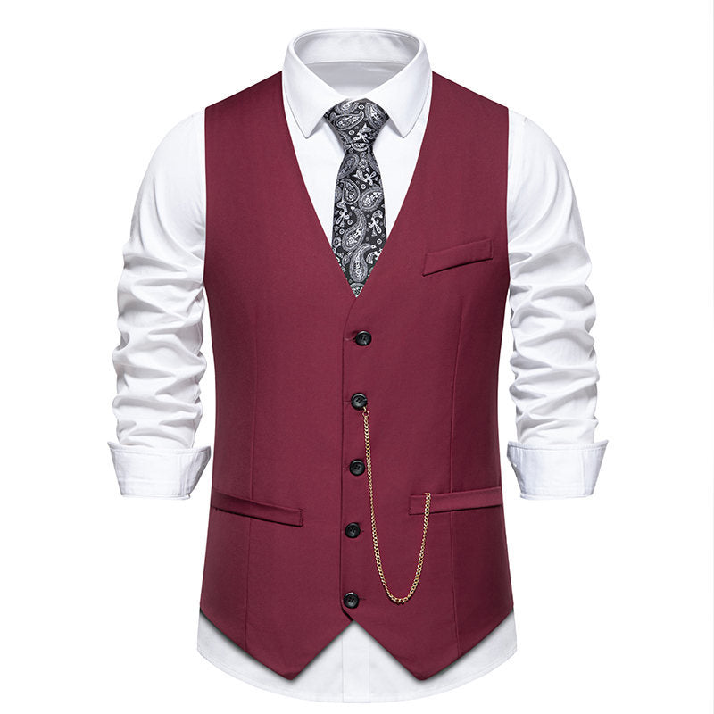 Herren Anzugweste Elegant Klassisch Modern