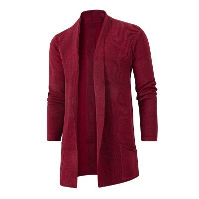 Herren Strickjacke Offener Schnitt Praktisch