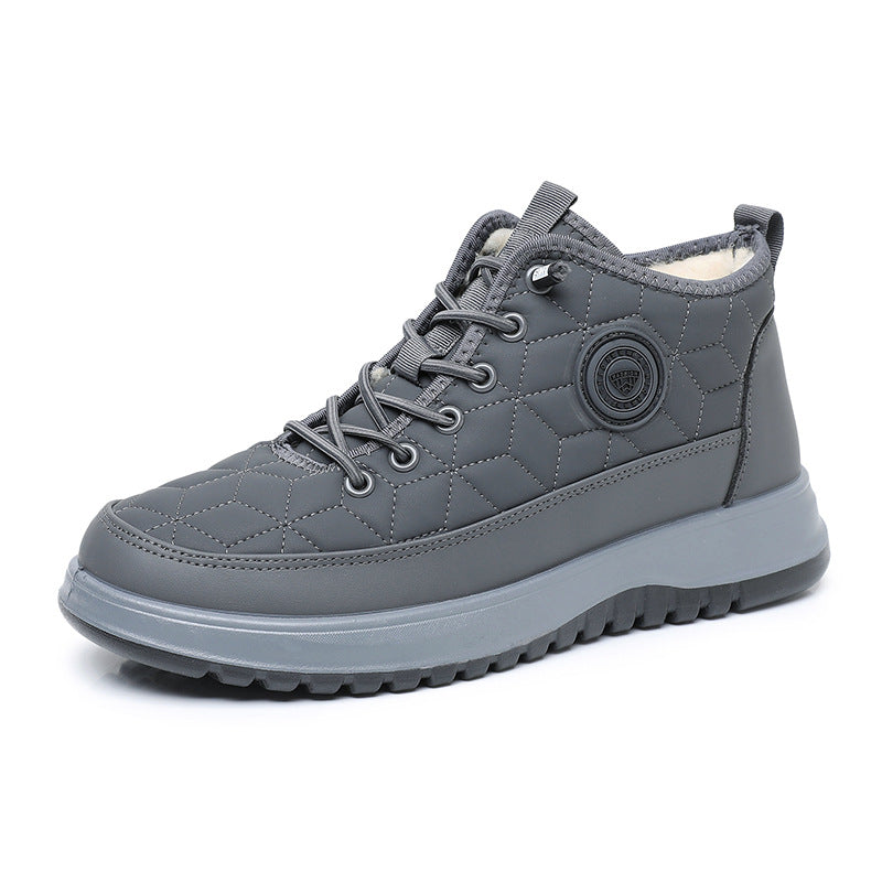 Damen Winterstiefel Warm Isoliert Elegant