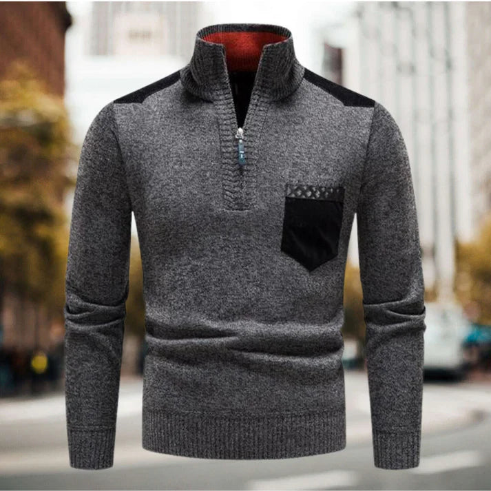Eleganter Herrenpullover Modern Design