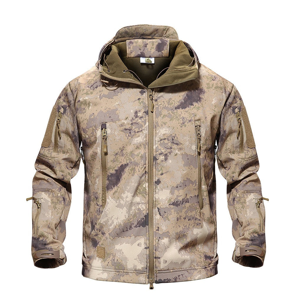 Wasserdichte Herren Outdoorjacke Tactical Windbreaker