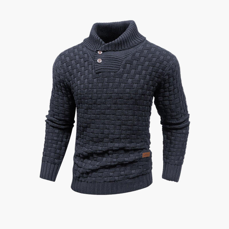Stylische Strickjacke mit Knöpfen - Elegantes Winteroutfit