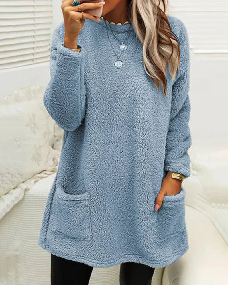 Eleganter Damen Pullover Winter
