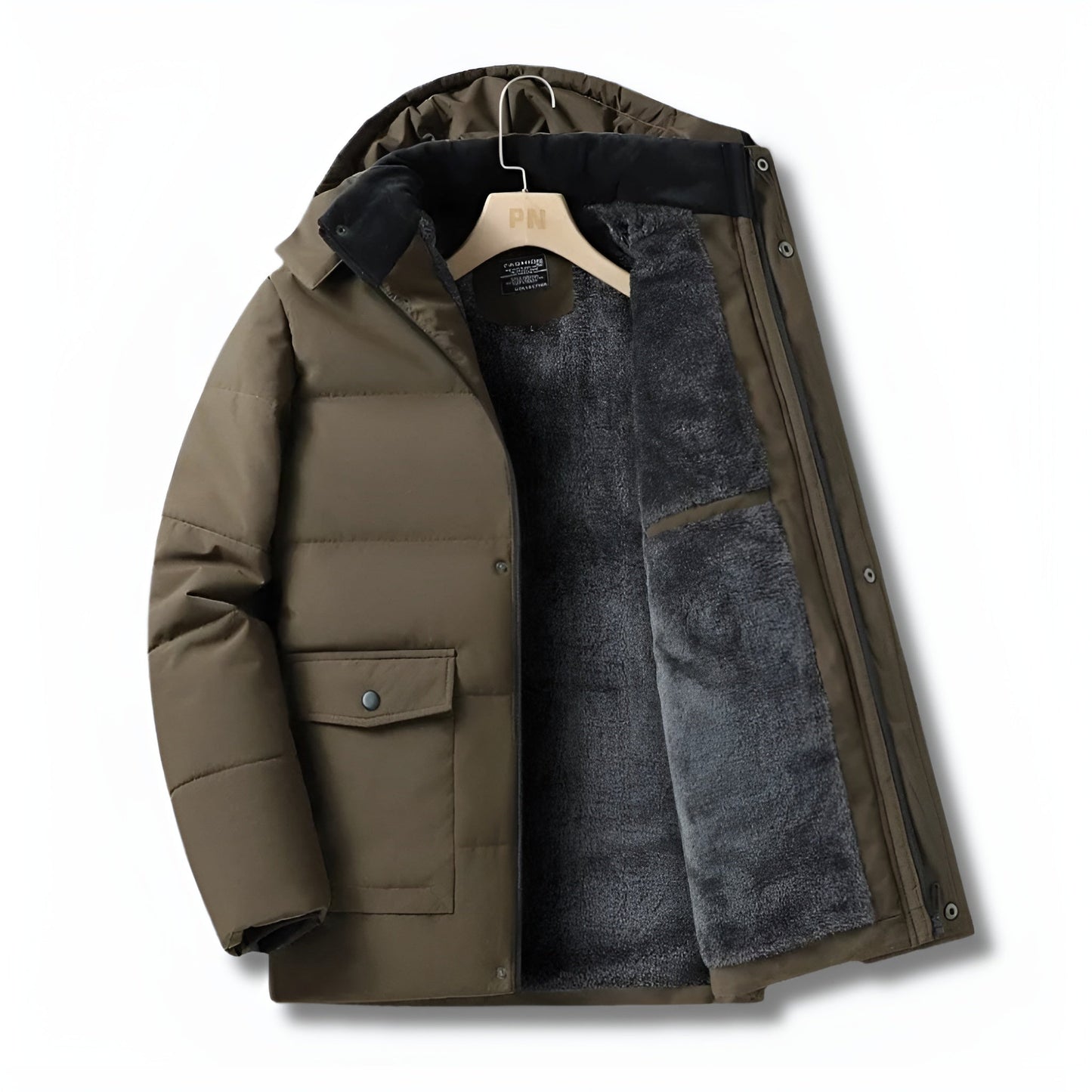 Warmes Winterkleid Elegant Isoliert