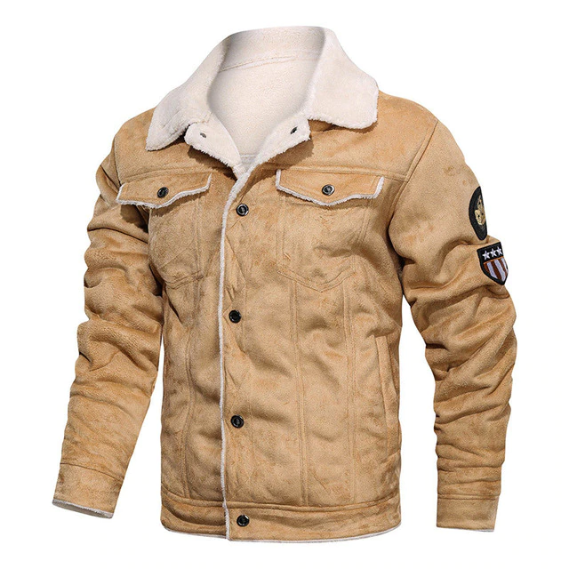 Fliegerjacke Militärstil Herren