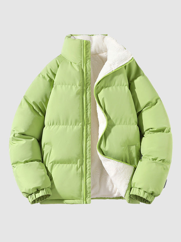 Herren Winterjacke Warm Fleece Isoliert