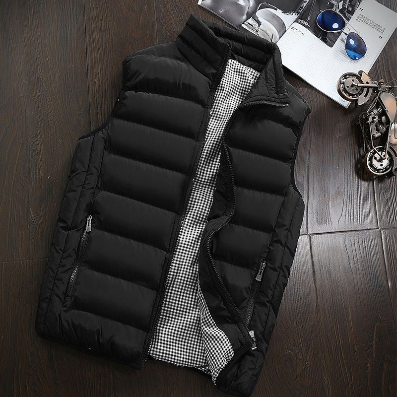 Herren Winterweste Isoliert Zip-Up Gilet