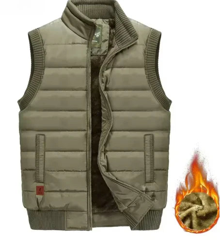 Herren Outdoor-Weste Warm Isoliert