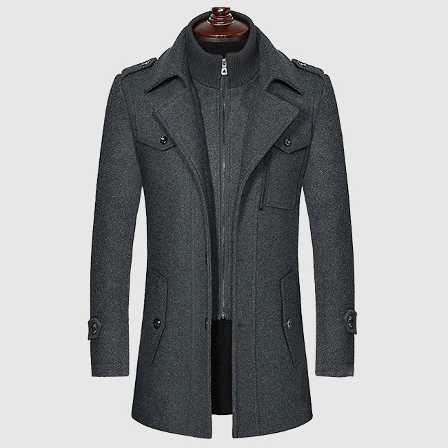 Wintermantel Damen Verdant Wollmischung