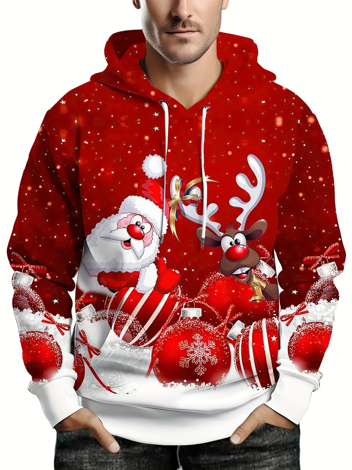 Weihnachts-Hoodie Warm & Modern