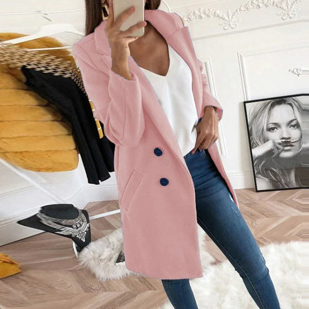 Eleganter Damenmantel Modern Stil