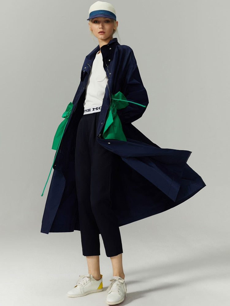 Langer Wintermantel Damen Elegant