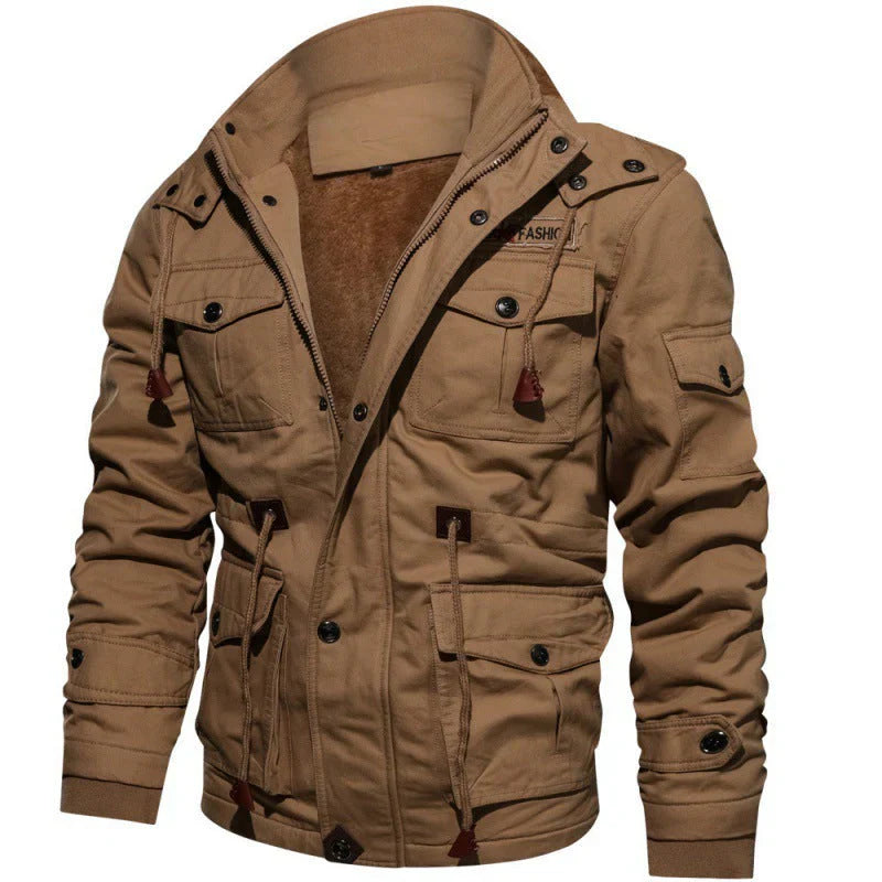 Fleece Winterjacke Warm Corbin
