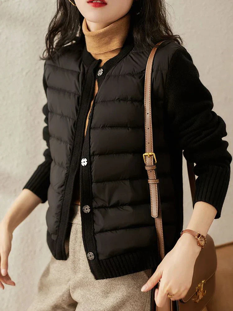 Damen Winterjacke Isoliert Wärme