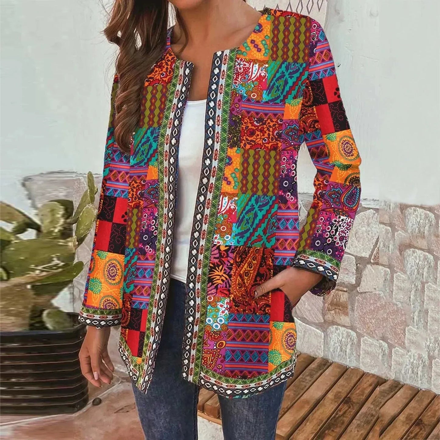 Boho Chic Mantel Frauen