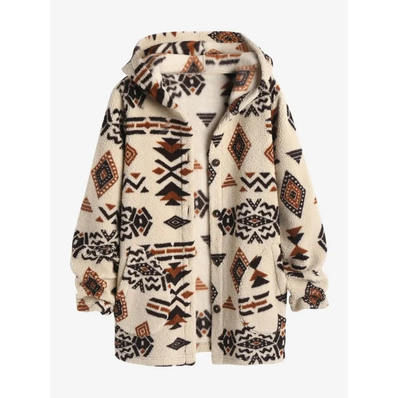 Stylische Aztekenjacke - Vintage Chic für Frauen und Männer