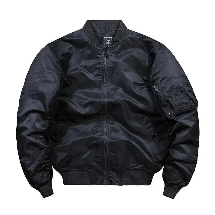 Leder Bomberjacke Fliegerstil
