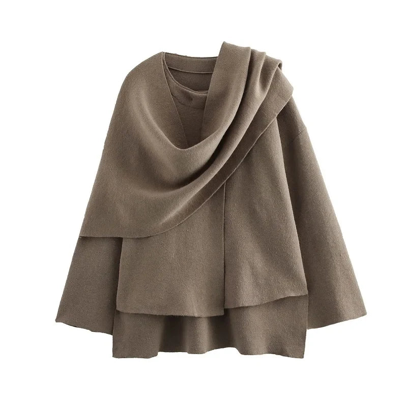 Stylischer Asymmetrischer Winterparka