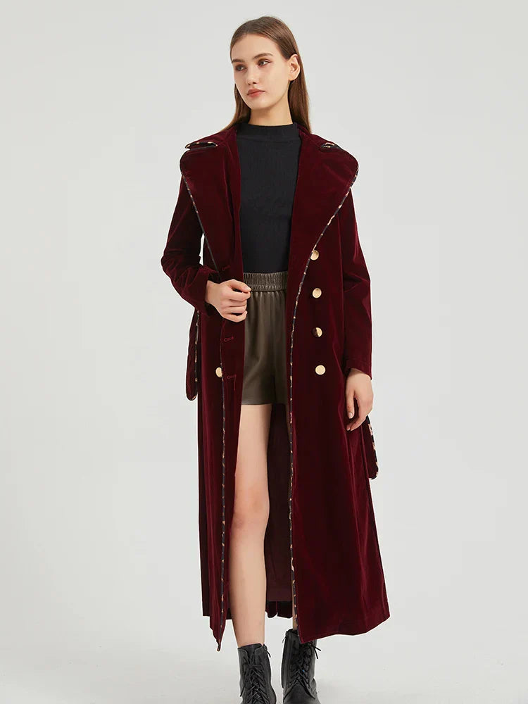 Elegante Damenmantel Trendy Winter