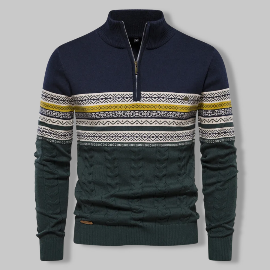 Alpina Pullover Reißverschluss Fleece Warm