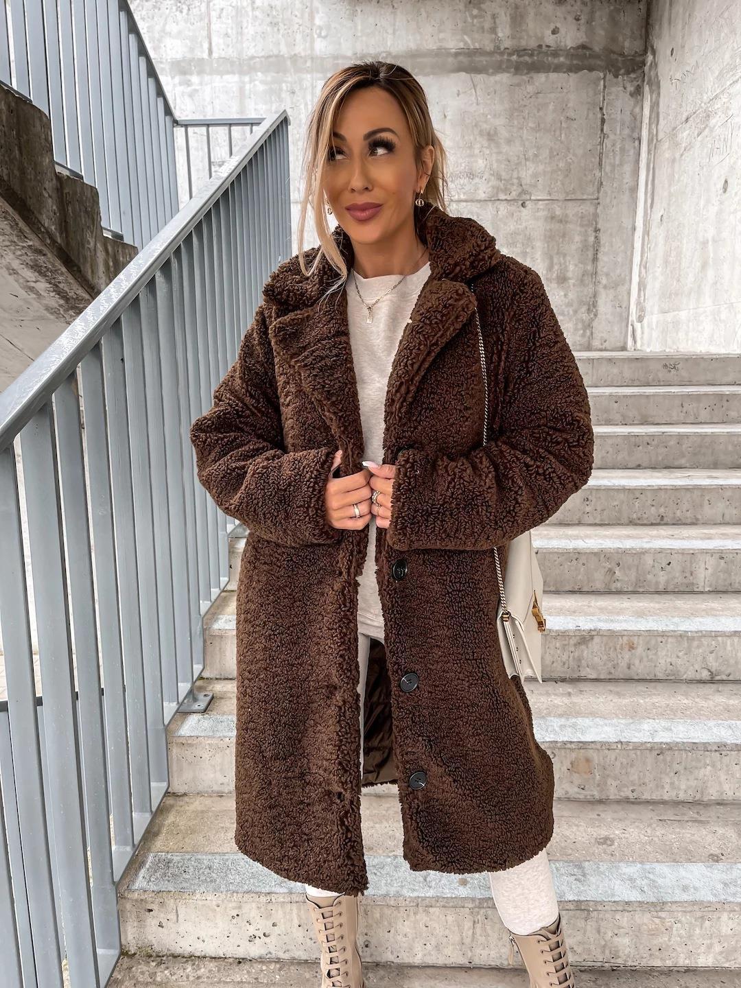Weicher Wintermantel Damen